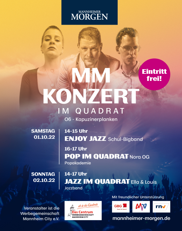 220923 Anzeige Eckfeld MM Konzert im Quadrat 158x200mm