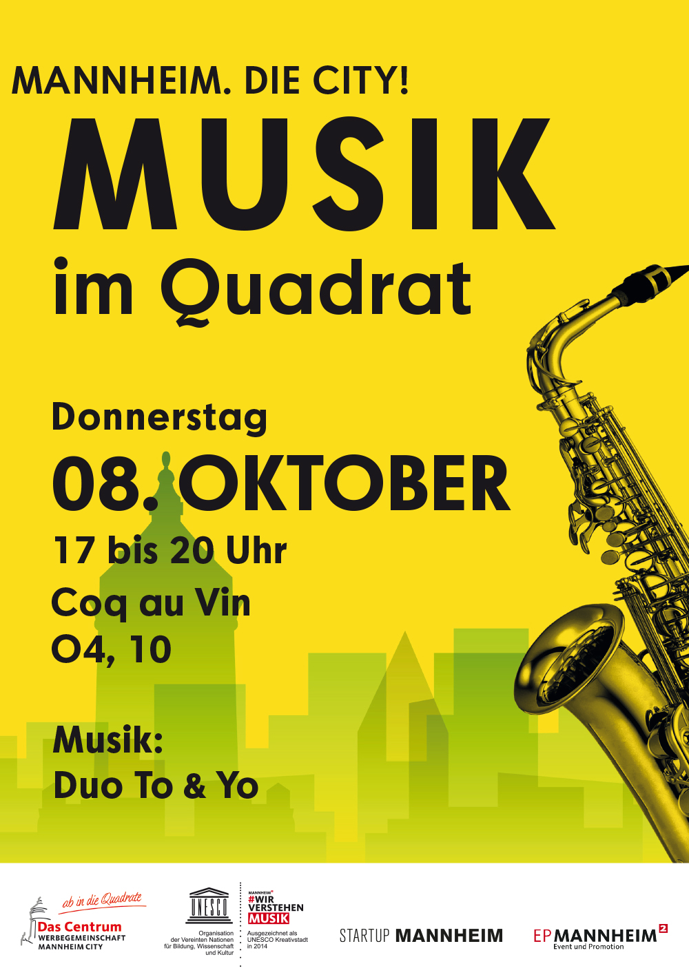 MUSIC CITY Plakat 0810 A5