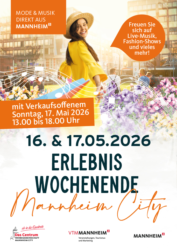 Plakat In MA spielt die Musik Erlebniswochenende 2026 A3 web