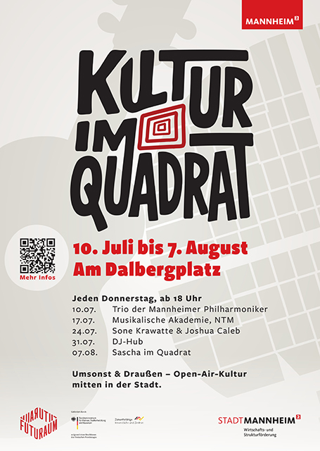 Plakat Kultur im Quadrat A3 web