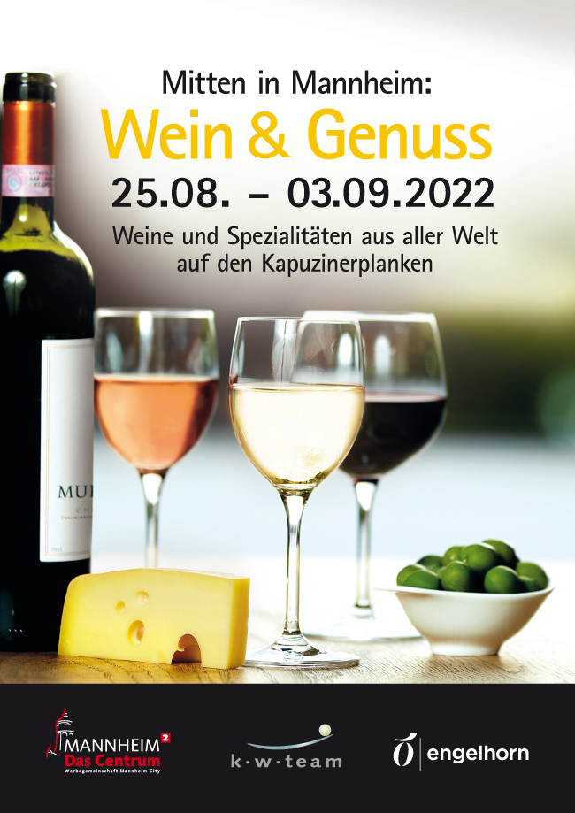 WeinGenuss Plakat DinA0 Ansicht